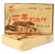 2006 Long Yuan Hao Centennial Wild Brick Tea (Ripe)