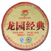 2009 "Long Yuan Classic" Pu-erh Tea Cake (Ripe)